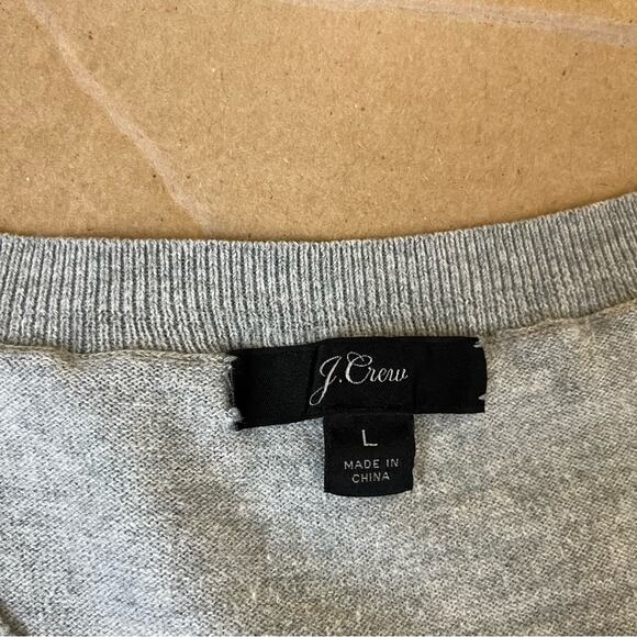 J. Crew Crew Neck Knit Tank in Grey - Picture 8 of 9